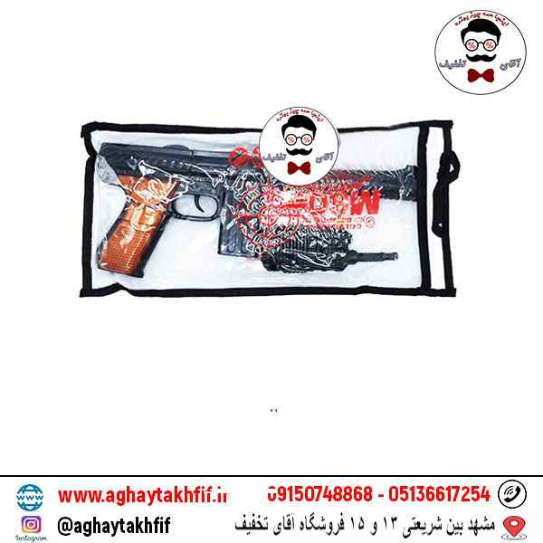 کلت و بی سیم M۶۰ کیفی هفت تیر طلایی