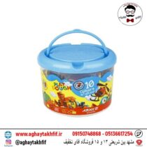 خمیر 10 رنگ سطلی آریا