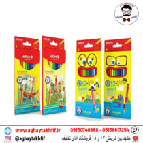 مداد رنگی 12 رنگ آریا