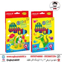 پاستل 12 رنگ آریا