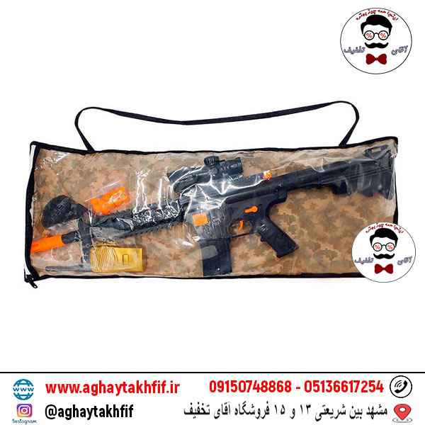 تفنگ اسباببازی M16 کیفی آهو