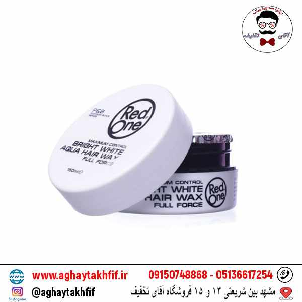 واکس مو براق کننده رد وان سفید