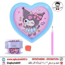 نقاشی الماسی کرومی قلبی