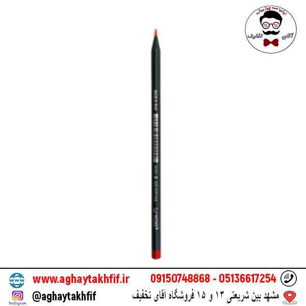 مداد قرمز چوب مشکی وک