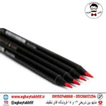 مداد قرمز چوب مشکی وک