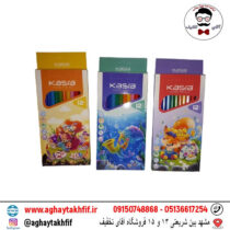 مداد رنگی 12 رنگ کسری