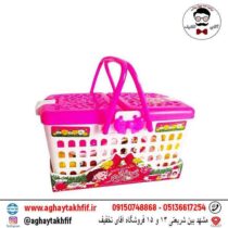 ست بازی سبد پیک نیک مدل گل خانم