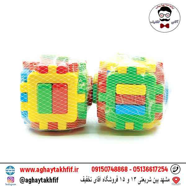 پازل کیوب توری 2 عددی